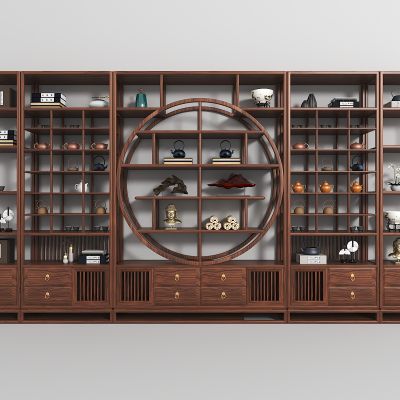 新中式博古架524