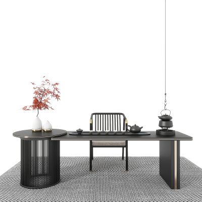 新中式茶桌椅组合5242