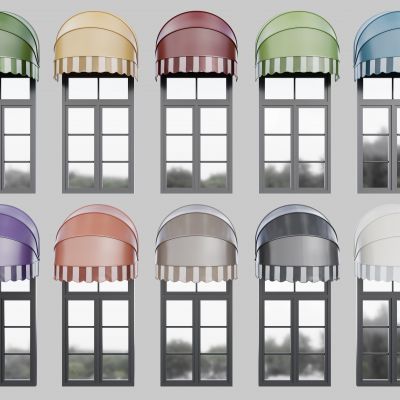 现代雨棚 遮阳棚