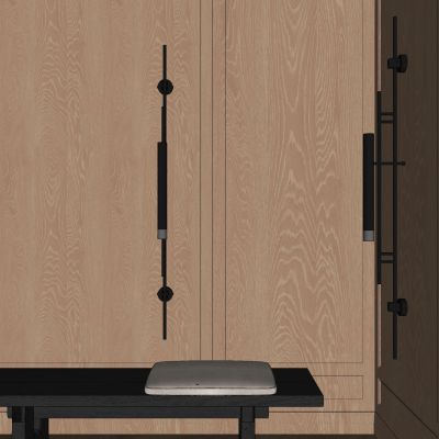 侘寂，现代，壁灯，黑铁，铁艺