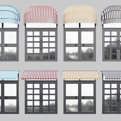 现代雨棚 遮阳棚