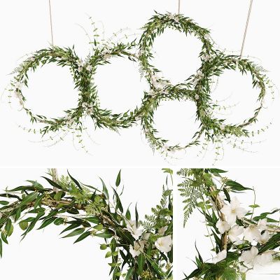 绿植,垂吊和墙面