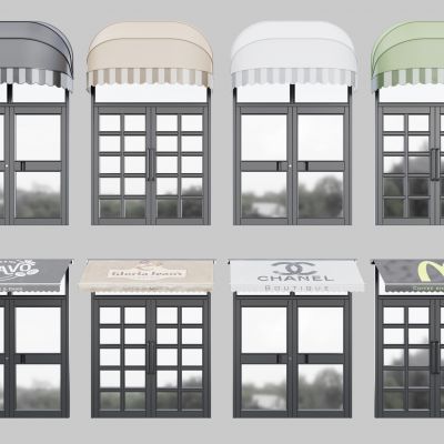 现代雨棚 遮阳棚