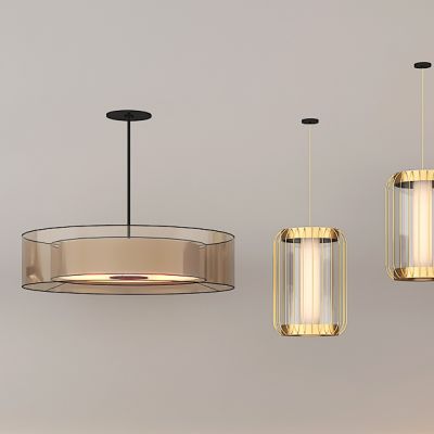 新中式吊灯组合