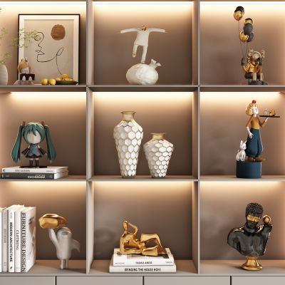 现代饰品摆件