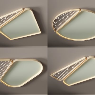 奶油风吸顶灯 客厅灯 卧室灯 餐厅灯现代简约 星空灯组合