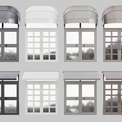 现代雨棚 遮阳棚