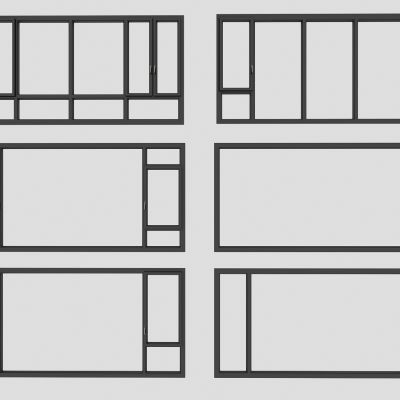 现代窗户，断桥铝窗户，塑钢窗户，平开窗户，窗户组合