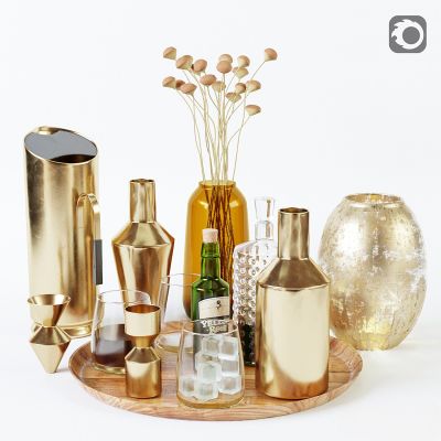 饰品摆件类,边几摆设