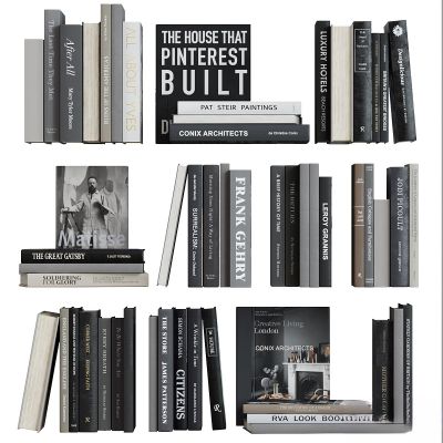 陈设饰品，书籍