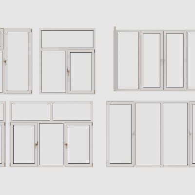 现代窗户窗框，断桥铝塑钢窗户，平开窗户，窗户组合，落地窗户，客厅卧室窗户