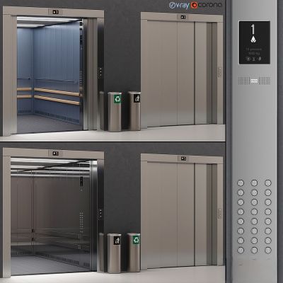 墙体门窗结构,电梯