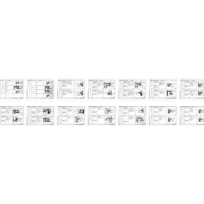 家装公工装通用工艺节点图，墙面顶面吊顶相接相交工艺节点图，大样图，CAD施工图