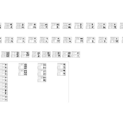 家装公工装通用工艺节点图，墙面工艺节点图，包立柱工艺节点图，CAD施工图
