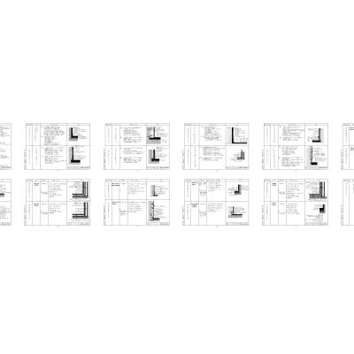 家装公工装通用工艺节点图，墙面地面相接相交工艺节点图，大样图，CAD施工图