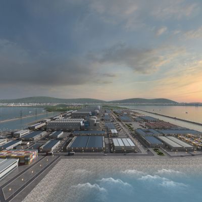 现代集装箱码头