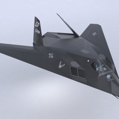 F117隐形攻击机轰炸机
