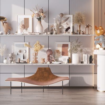 现代装饰摆件组合