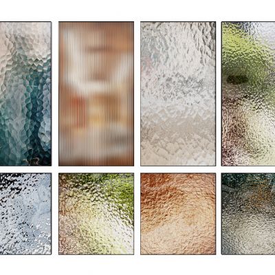 现代水波纹不锈钢饰面板