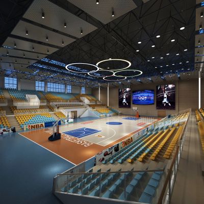 现代篮球馆