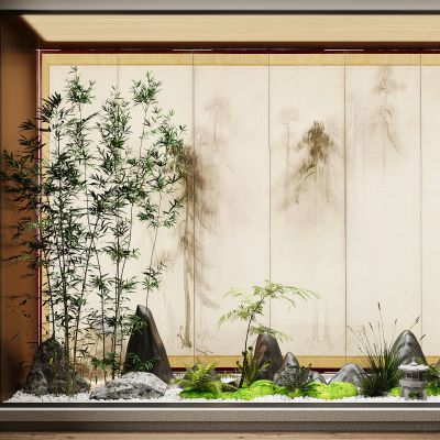 景观，小品，植物，造景