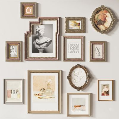 法式画 组合画 装饰画