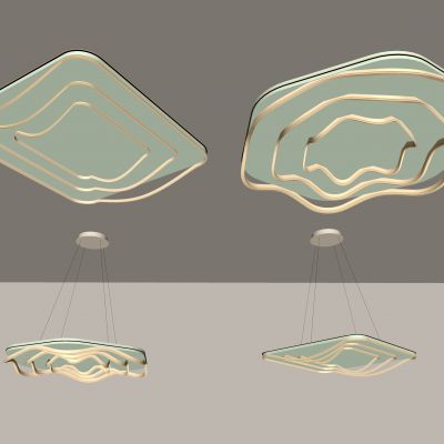 现代简约灯  奶油风吊灯 客厅灯吸顶灯 卧室灯 北欧书房灯组合