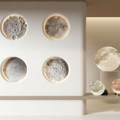 月球壁灯 月球台灯