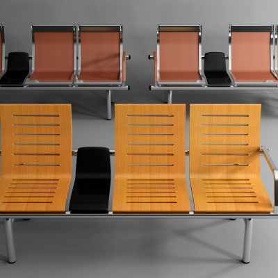 现代公共椅 等候椅