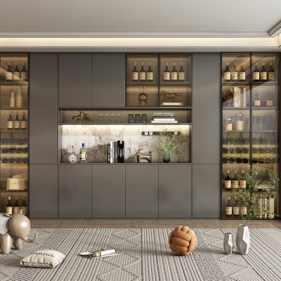 现代酒柜
