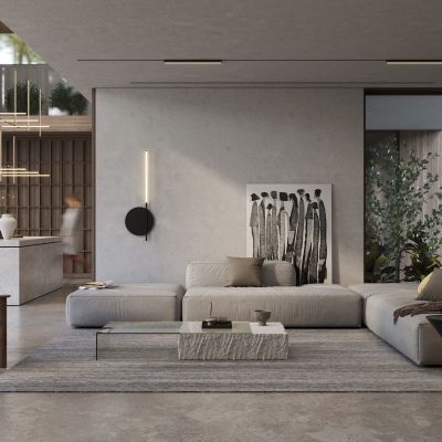 现代宅寂风客餐厅