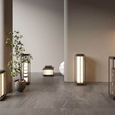 新中式景观灯 现代户外灯 草坪灯 草地路灯 花园室外 庭院灯 创意景观灯 柱头灯