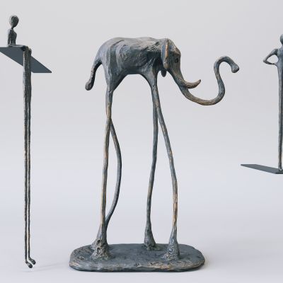 现代时尚雕塑饰品