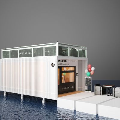 现代民宿 酒店 咖啡厅 奶茶店 活动板房