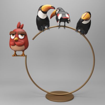 现代时尚装饰摆件