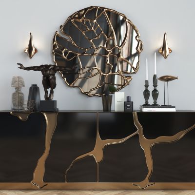 现代艺术陈设装饰柜