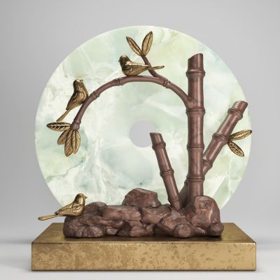 新中式端景陈设摆件