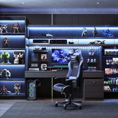 现代电竞房3D模型