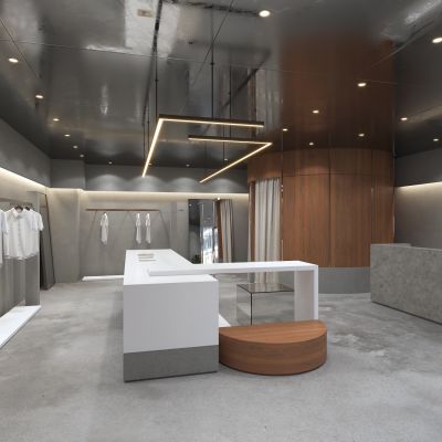 现代工业风服装店