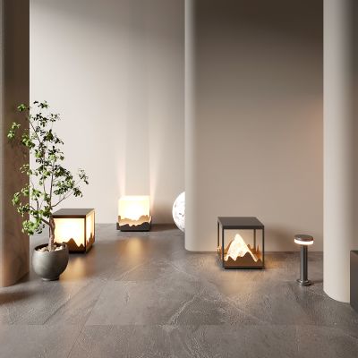 现代景观灯 现代户外灯 草坪灯 草地路灯 花园室外 庭院灯  创意