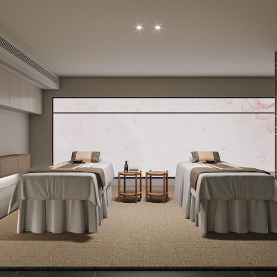 现代美容院包厢