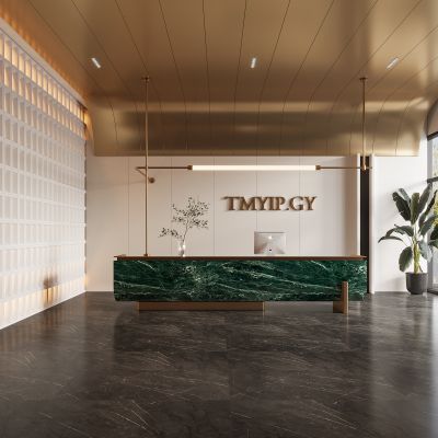 现代售楼处前台