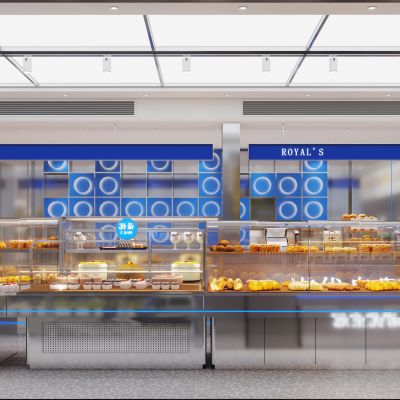 现代潮流面包蛋糕甜品店