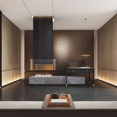 新中式玄关前厅