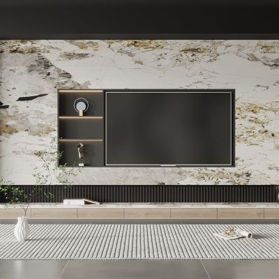 现代电视背景墙