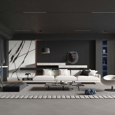 现代简约风格客厅