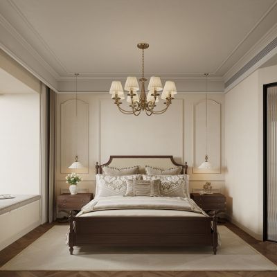 美式卧室 次卧