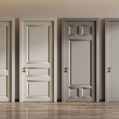 简欧平开门 单开门