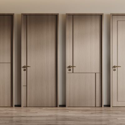 现代平开门 双开门