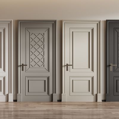 简欧平开门 单开门